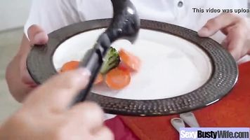 (karen fisher) Caliente Chesty Ama de casa Bang Hardcore En La Cámara mov-18
