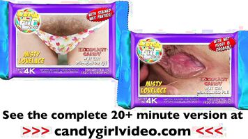 Anabelle Pync y Misty Lovelace Climax usando juguetes sexuales Estimulador de Clítoris